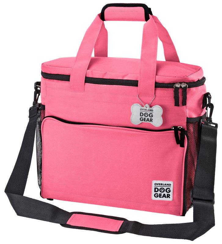 Dog Travel Bag In Pink